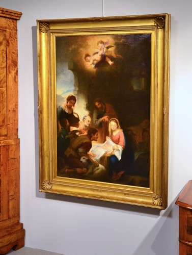  - Nativity, Entourage Esteban Murillo